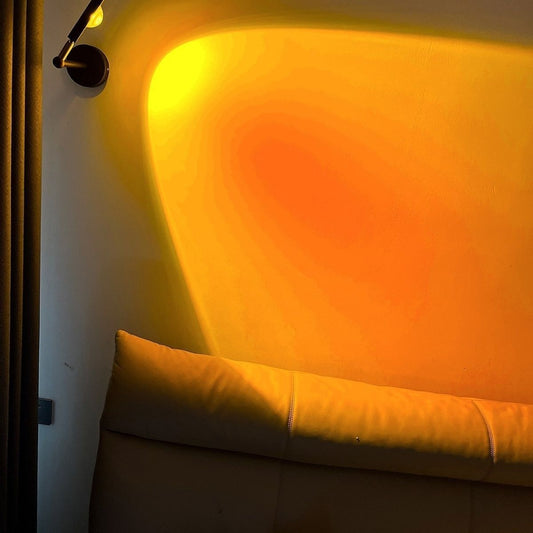 Bedroom Sunset Projection Wall Lamp Atmosphere Decoration Bedside Lamp
