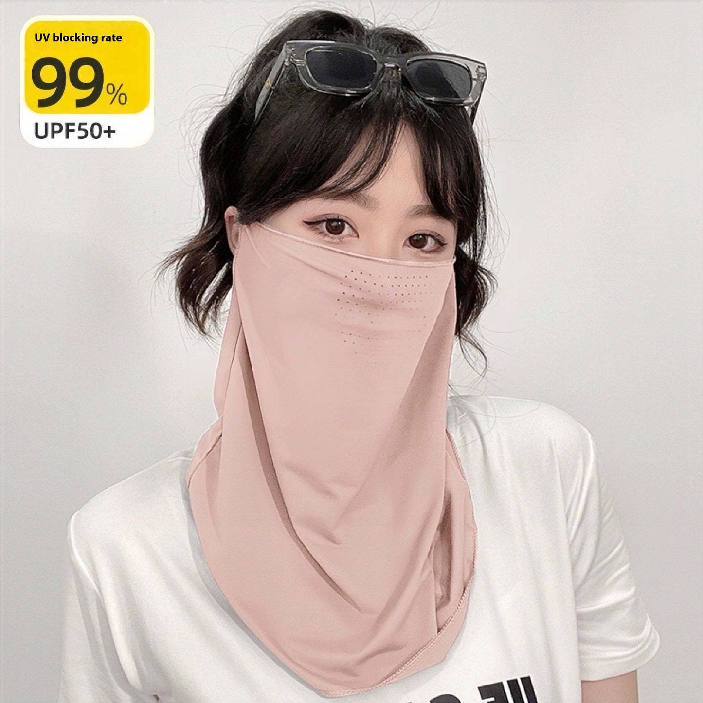 Outdoor Cycling Masks Sun Protection Breathable Face Towel Veil