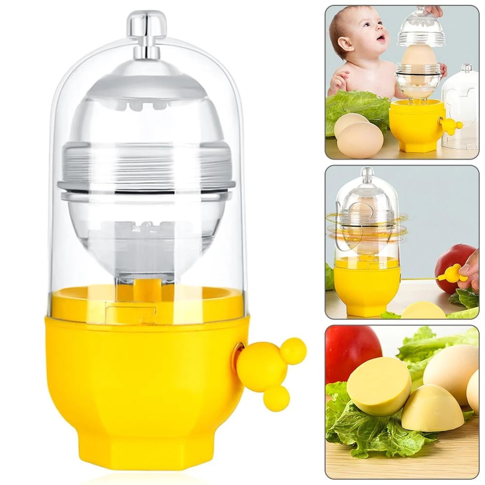 Eggs Mixing Maker Manual Blender Egg Stirring Golden Eggs Puller Utensils Shaker Multi-cutter Household Slicer Kitchen Gadget