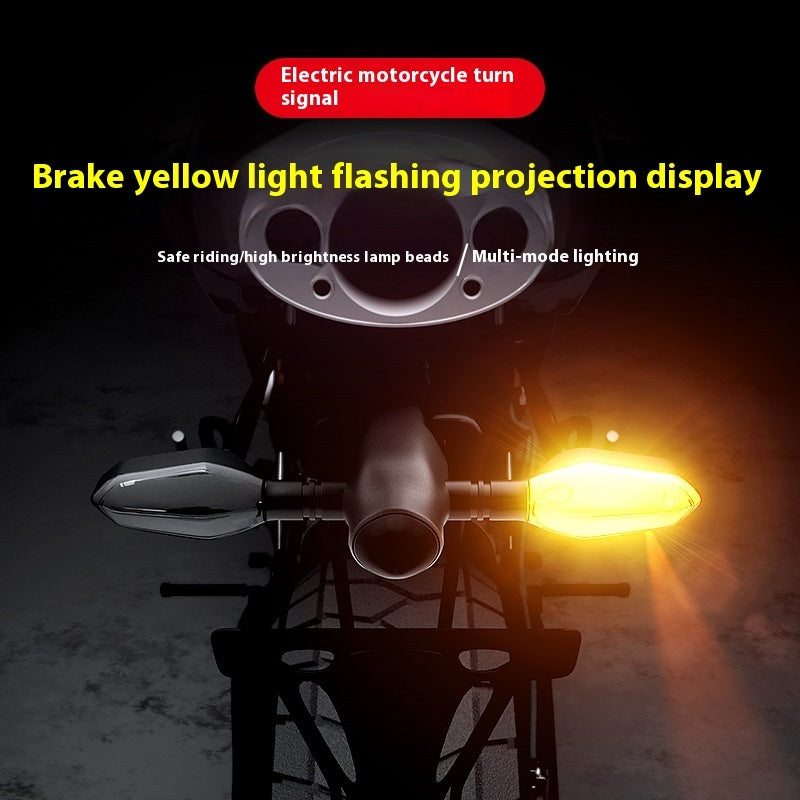 Motorcycle Projection Turn Light LED Turn Highlight Warning Light
