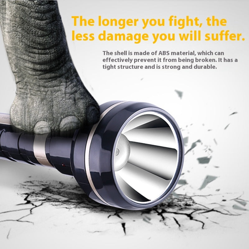 Led Flashlight Rechargeable Mini Plastic Home Lighting